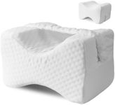 Proxima Direct Knee Pillow for Side Sleepers with Washable Cover Global Memory Foam Hip Leg Pillows for Sleeping, Spacer Cushion for Sciatica Relief, Back Pain, Leg Pain, Pregnancy, Hip and Joint Pain