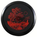 Doomsday Bleak Disc Golf Straight Putter in Survival Plastic (Black)