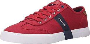 Tommy Hilfiger Men's Pandora Sneaker, Red, 10