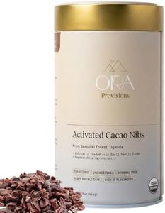 ORA Cacao Nibs, 16oz - Organic, Ethical, Regenerative, Heavy Metals Tested, Unsweetened