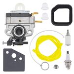 FitBest Carburetor Fits Ryobi RY251PH RY252CS RY253SS RY254BC 2 Cycle 25cc Gas String Trimmer Carb Replaces 75306258A 316773800