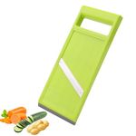 Manual Slicer for Kitchen Handheld Slicer Cucumber Slicer,Vegetable Slicer Vegetable Fruit Cutter Peeler,Food Slicer Stainless Steel Portable Vegetable Chip Maker for Kitchen Vegetable Fruits