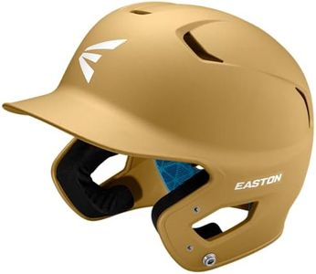 Easton | Z5 2.0 Batting Helmet | Baseball | Senior (7 1/8" - 7 1/2") | Matte Vegas Gold