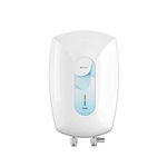 Havells Carlo 3 Litre Instant Water Heater(Geyser)| Twin Indicator| Rust and Shock Proof Body| ISI Marked| Fire Retardant Power Cord| Warranty: 5 year on inner tank & 2 year comprehensive (White)