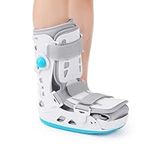 GHORTHOUD Short Air Cam Walker Fracture Boot Medical Inflatable Walking Boot for Sprained Ankle Broken Foot Achilles Tendon Injury (Large)