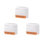 SONOFF Smart Switch, MINIR4 Wi-Fi Smart Switch, 10A 2400W, Zero and Fire Wires, Works with Amazon Alexa and Google Home Assistant (3 PCS)