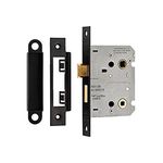 Carlisle Brass BAE5030 EASI-T Bathroom Lock 76MM Residential, Matt Black