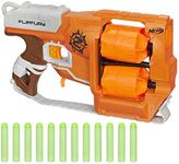 NERF Zombie Strike - Flipfury Blaster inc 12 official Darts - Kids Toys & Outdoor games - Ages 8+