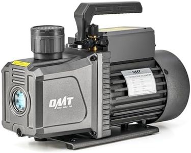 Orion Motor Tech 2 Stage Vacuum Pump, 9 cfm 3/4 hp HVAC Rotary Vane Vacuum Pump with 1.5 Micron Ultimate Vacuum, Two Stage Air Vacuum Pump for R22 R134a R1234yf HVAC Servicing