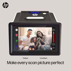 HP FilmScan Touch Screen Photo Scanner – High-Resolution Film Digitizer