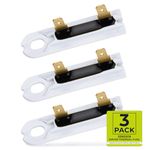 HXMLS 3392519 Dryer Thermal Fuse (3 Pack) Replacement for Whirlpool WP3392519 Replaces Part # AP6008325 3388651 694511