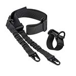 Gun Sling 2 Point Rifle Sling with Sling Strap for Rifle Shotgun, Length Adjustable