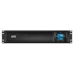 APC by Schneider Electric Smart-UPS SMC SmartConnect - SMC1000I-2UC - Uninterruptible Power Supply 1000VA (Rackmount 2U, Cloud enabled, 4 Outlets IEC-C13), Black