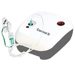 Control D Respiratory Nebulizer with Complete Kit for Kids & Adults Nebulizer (White, Grey)