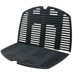 Utheer 7646 Cooking Grid Grate for Weber Q300 Q320 Q3000 Q3200 Series Gas Grills, 25 x 17.8 x 0.5 Inches, Replaces Weber 7646 7584, Matte Cast Iron