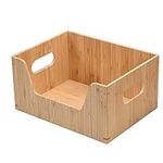 MobileVision Bamboo Storage Box wit