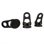 Ikan F3 Rubber Feet for Tripods (Black)