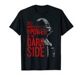 Star Wars Darth Vader You Underestimate The Power Text T-Shirt