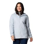 Columbia Women's Switchback II Lined Long Jacket, Cirrus Grey, 2X Plus