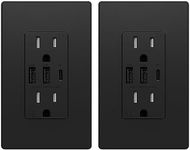ELEGRP USB Outlets Receptacles, 3-P