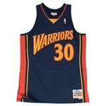 Mitchell & Ness Stephen Curry #30 Golden State Warriors 2009-10 Swingman NBA Jersey Navy, XXL