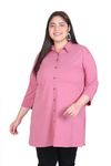 In Love Cotton Shirts For Women's Onion Pink 4Xl - Classic Fit