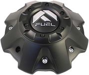 Fuel Wheels Flat Black Chrome Rivet