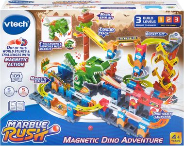 VTech Marble Rush Dino Adventure Playset – Interactive STEM Toy