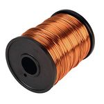 Glopro 50Mtr Enameled Copper Wire 20 Gauge / 0.914mm diam for Electrical use Craft and Jewellery Making