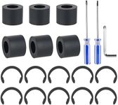 Rubber Roller Replacement Set Compatible with Cricut Maker/Maker 3，Mat Guide Rubbers