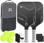 Pickleball Paddles T700 Carbon Fiber Pickleball Paddles Set of 1 and 2 16mm Pickle Ball Rackets 1 and 2 Pack