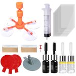 Aimisite Glass Scratch Repair Kit, 22Pcs Windscreen Repair Kit Car Windscreen Crack Repair Kit
