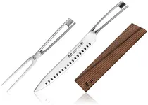 Cangshan TN1 Series 1021646 Swedish 14C28N Steel Forged 2-Piece Carving Set