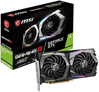 MSI Gaming GeForce GTX 1660 Super 192-bit HDMI/DP 6GB GDRR6 HDCP Support DirectX 12 Dual Fan VR Ready OC Graphics Card (GTX 1660 Super Gaming X)