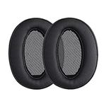 kwmobile Ear Pads Compatible with Sony WH-H910N Earpads - 2x Replacement for Headphones - Black