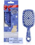 UNbrush Mini - Snowflakes Blue - Frosty