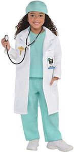 (848412) Child New Doctor Costume (3-4yr)