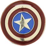 Marvel Captain America Colored Pewter Lapel Pin