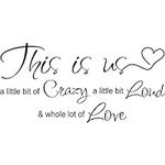 This is Us Crazy Loud Love Wall Dec