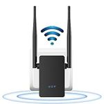 Newest WiFi Extender Booster 300Mbps WiFi Booster 2.4GHz WiFi Repeater Wireless WiFi Booster Range Extender, Wireless Range Extender Support 35+ Devices, WPS Setup, UK Plug