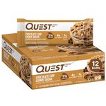 Quest Nutrition 60g Chocolate Chip Cookie Dough Protein Bar - Pack of 12