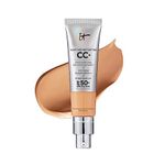 It Cosmetics CC+ Cream SPF 50 (Neutral Tan) Full Coverage, 1.08 Ounces