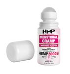 HMP BRANDS Menstrual Cramp Hemp ROLL-ON 2000MG w Arnica + Menthol Made in USA Natural Formula 1.7oz