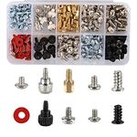 Leismy 228pcs PC Computer Screws, Computer Screws Standoffs Set Assortment Kit for Hard Drive Pc Case Motherboard Fan Power Graphics