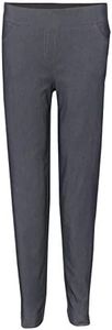 SLIM-SATION Women's Ankle Pant (Charcoal,4)