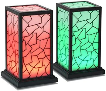 Friendship Lamp® by Filimin Classic USA Made - Best Friend Lamps Wi-Fi Touch Lamp LED Light for Long-Distance, Connection, Relationship, Friendship, Gifts, Love, 200+ Colors, App Setup - Set of 2