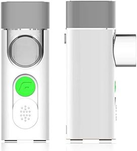 Rechargeable Handheld Nebulizer for Adults & Kids, Portable Silent Inhaler with Mouthpiece & Masks, USB Charger, Sleek Design, Fully Certified, Suitable for Home & Travel Use