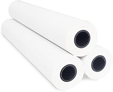 NYEAR A4 Thermal Paper 3 Rolls(210mm/8.27"width/7m long,Φ1.18") for portable printer,thicker brighter and the font is clearer to make the printing quality better -(1 Case - 3 Rolls)，(1 roll-24 Sheets)