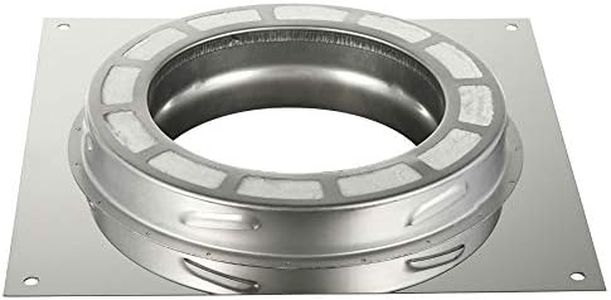 AllFuel HST Anchor Plate for 6" Diameter 304 Stainless Steel All Fuel Class-A Double Wall Insulated Chimney Pipe