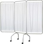 Medline 3-Panel Flame Retardant Vinyl Privacy Screens